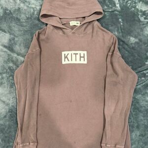 Kith Men's Brown and Purple Hoodie